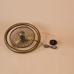 Retro klasszikus fém mennyezeti ventilátor lámpák Egyszerű függőlámpák Cafe függőlámpa