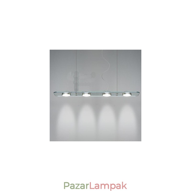 Étterem Asztali lámpa Négyszögletű üveg