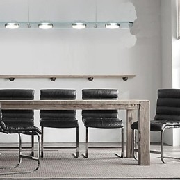 Étterem Asztali lámpa Négyszögletű üveg