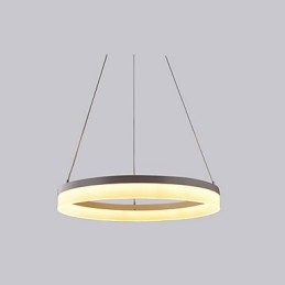 1 gyűrű 3 gyűrű Art Deco csillár 60 cm függesztett lámpa 36 W