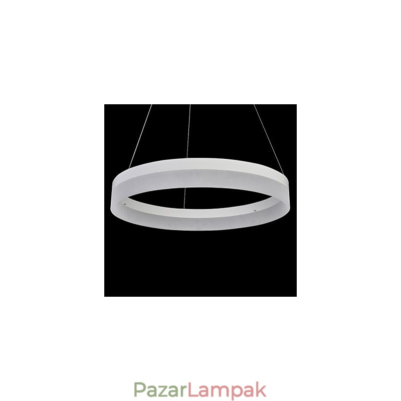 1 gyűrű 3 gyűrű Art Deco csillár 60 cm függesztett lámpa 36 W