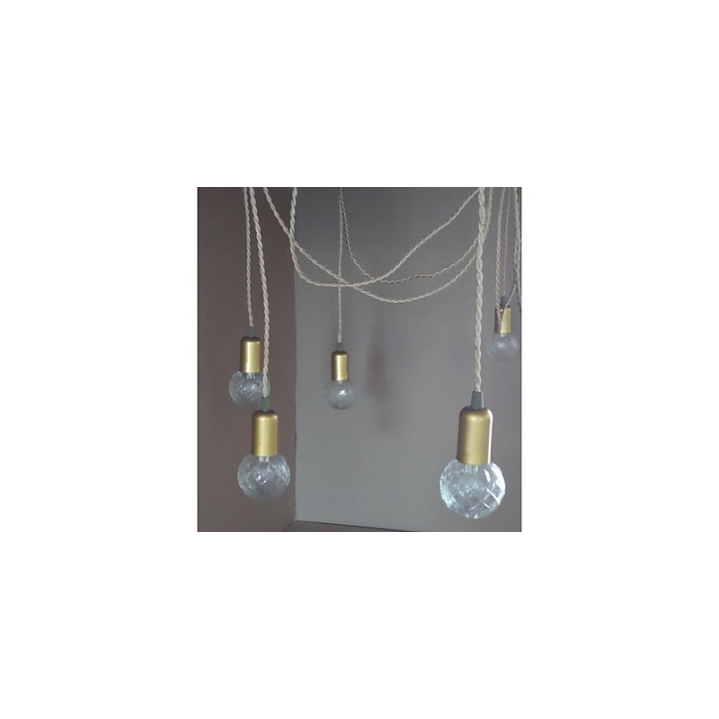 Hagyományos Klasszikus Rusztikus Lodge Vintage Retro Lámpás Dob Country Globe Mini Stílusú Festés Üveg Függeszték