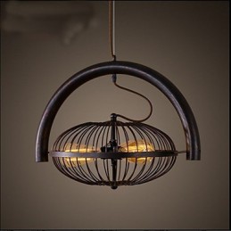 Retro Industrial Wind lámpa ventilátor függőlámpa amerikai stílusú