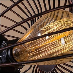 Retro Industrial Wind lámpa ventilátor függőlámpa amerikai stílusú