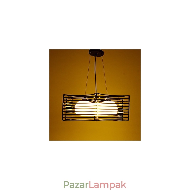 Retro klasszikus fém mennyezeti lámpák Egyszerű függőlámpák Cafe függőlámpa