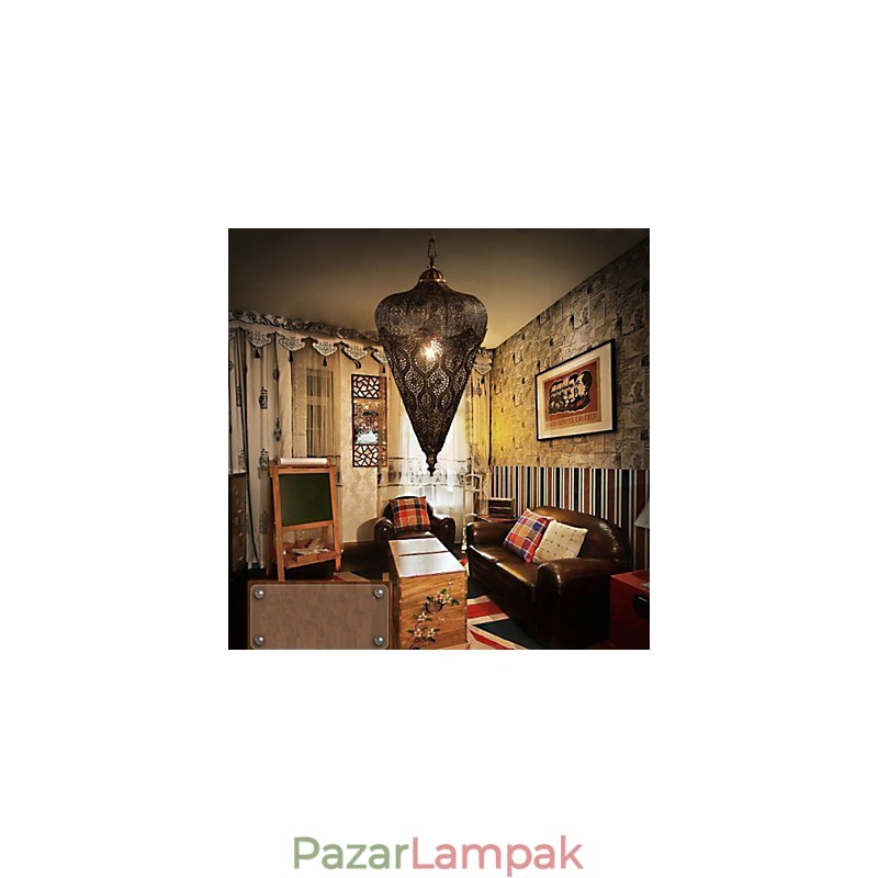 Délkelet-ázsiai amerikai retro kézi üreges vascsillár