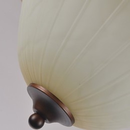 Rusztikus Lodge Vintage mini stílusú festmény fém függőlámpa