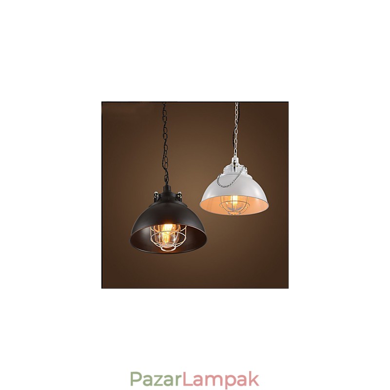 A fém vas lámpa egyfejű csillár