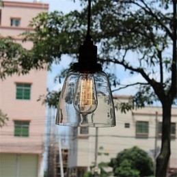 Minimalista, egyedi retro üvegcsillár