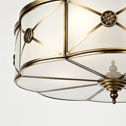 Modern kortárs dekoratív design réz mennyezeti lámpacsalád