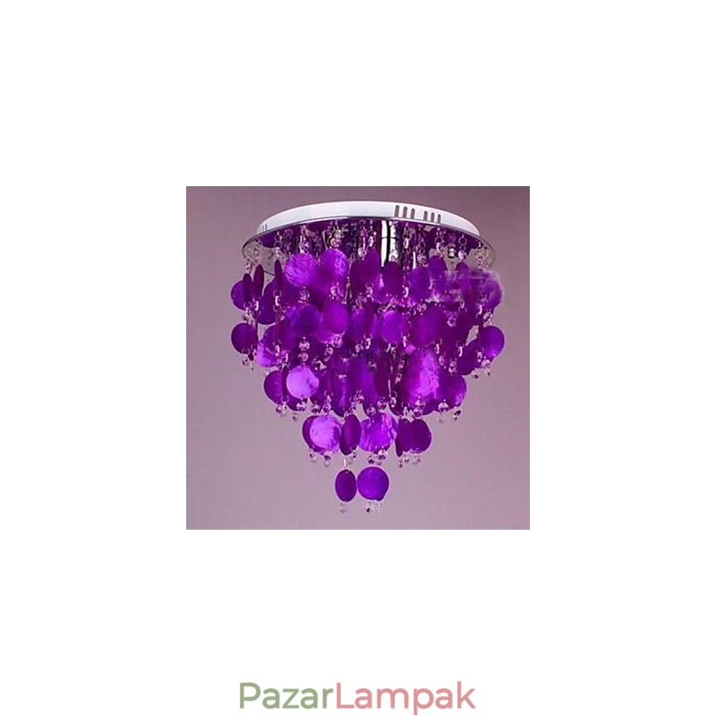 Meleg kristály mennyezeti lámpahéj