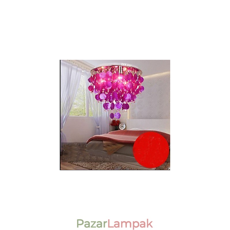 Meleg kristály mennyezeti lámpahéj