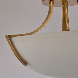 Rusztikus Lodge Vintage mini stílusú festmény fém függőlámpa