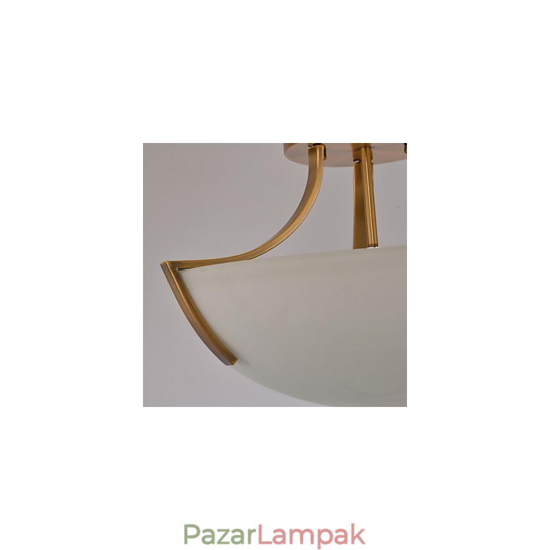 Rusztikus Lodge Vintage mini stílusú festmény fém függőlámpa