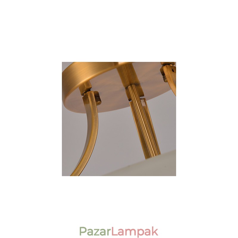 Rusztikus Lodge Vintage mini stílusú festmény fém függőlámpa