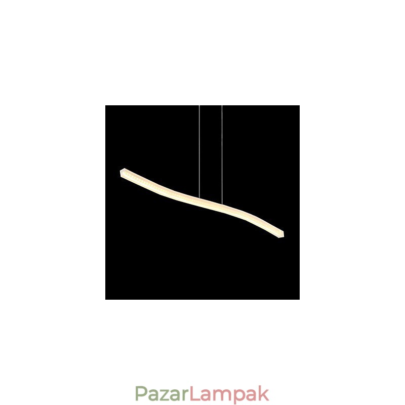 Modern, modern króm függőlámpa