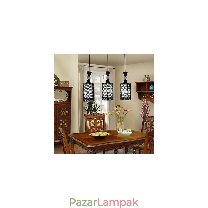 A bot kézzel szőtt egyéni kreatív művészeti csepplámpa lámpa