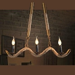 Hagyományos klasszikus Vintage Retro Lantern Country galvanizált fém függőlámpa
