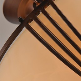 Rusztikus Lodge Vintage mini stílusú festmény fém függőlámpa