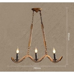 Hagyományos klasszikus Vintage Retro Lantern Country galvanizált fém függőlámpa