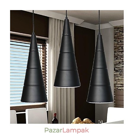 Modern kortárs Globe festmény fém függőlámpa