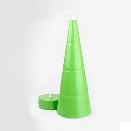 Modern kortárs Globe festmény fém függőlámpa