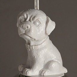 A Cartoon Dog Droplight Taipei Rural Glass Individuality Kreatív kis csepplámpás lámpa