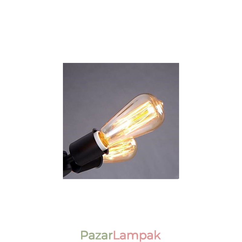 American Country Industrial Wind Hatfejű óriáskerék Droplight