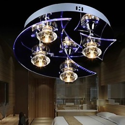 Csillár Modern Crystal Living 4 lámpa
