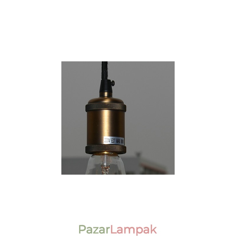 Ország festmény fém függőlámpa