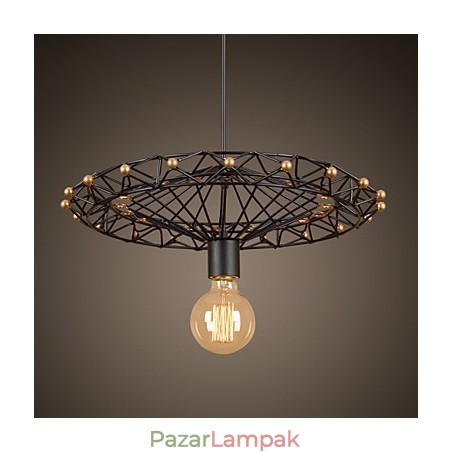 Retro klasszikus fém mennyezeti lámpák Egyszerű függőlámpák Cafe függőlámpa