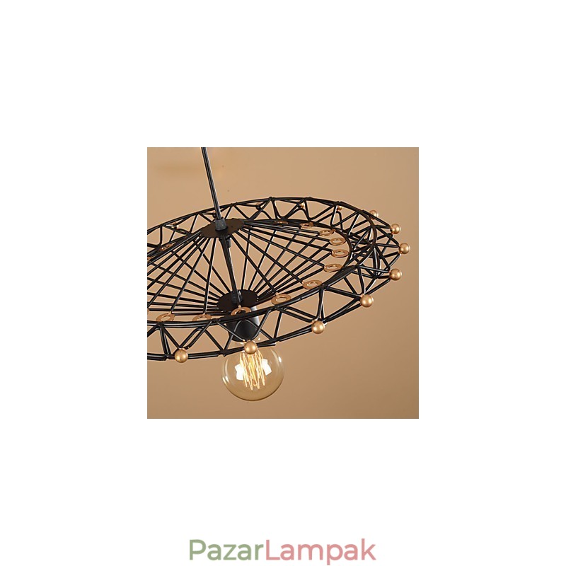 Retro klasszikus fém mennyezeti lámpák Egyszerű függőlámpák Cafe függőlámpa