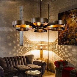 Retro klasszikus fém mennyezeti lámpák Egyszerű függőlámpák Cafe függőlámpa