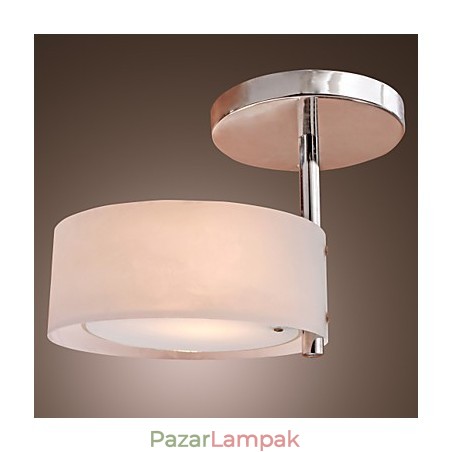 Modern, modern mini stílusú króm fémcsillár süllyesztett garázs