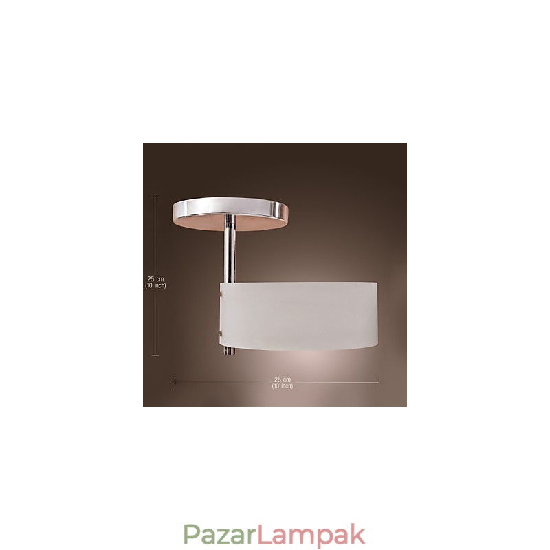 Modern, modern mini stílusú króm fémcsillár süllyesztett garázs