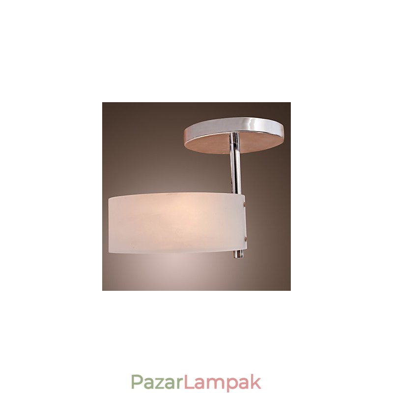 Modern, modern mini stílusú króm fémcsillár süllyesztett garázs