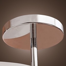 Modern, modern mini stílusú króm fémcsillár süllyesztett garázs