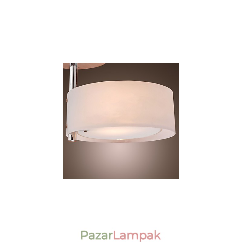 Modern, modern mini stílusú króm fémcsillár süllyesztett garázs