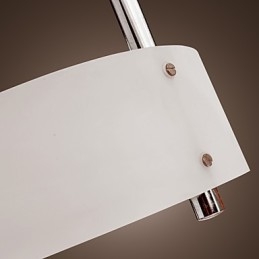 Modern, modern mini stílusú króm fémcsillár süllyesztett garázs