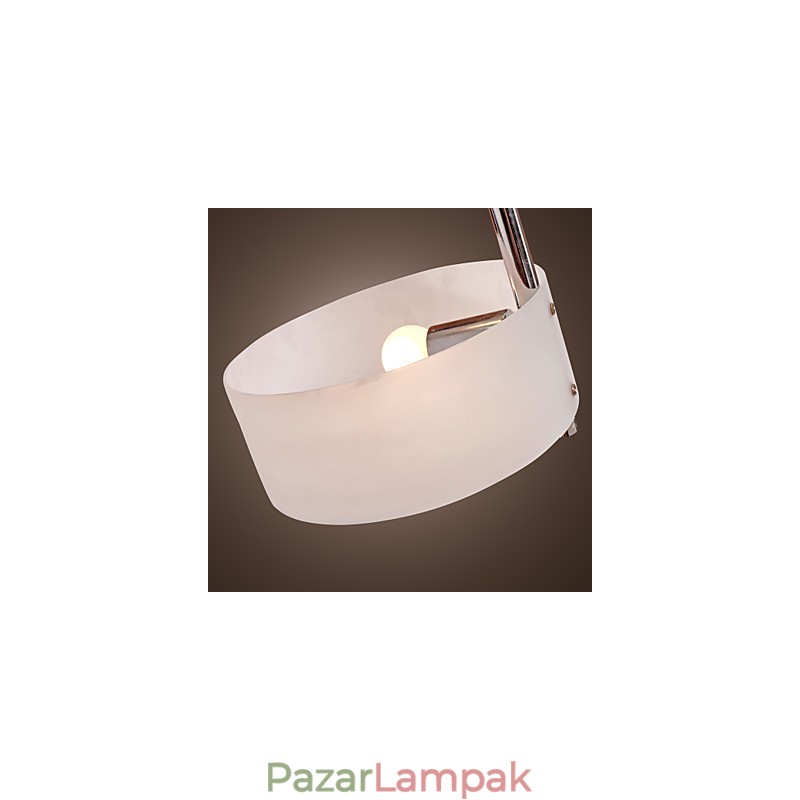 Modern, modern mini stílusú króm fémcsillár süllyesztett garázs