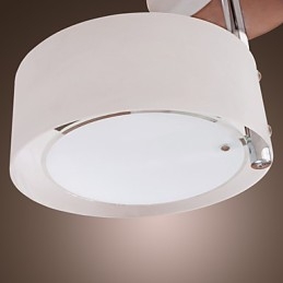 Modern, modern mini stílusú króm fémcsillár süllyesztett garázs