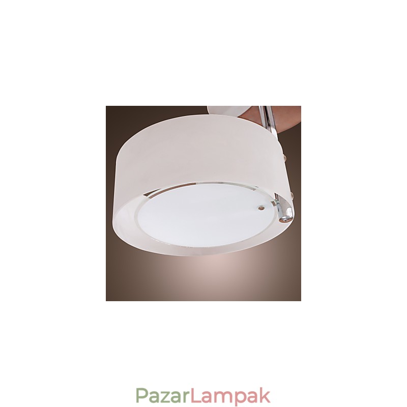 Modern, modern mini stílusú króm fémcsillár süllyesztett garázs