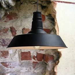 Loft stílusú, ősi módszereket helyreállító Art Studio ipari egyfejű függőlámpa