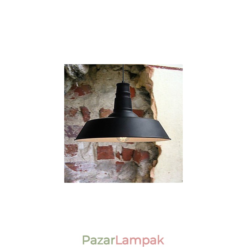 Loft stílusú, ősi módszereket helyreállító Art Studio ipari egyfejű függőlámpa