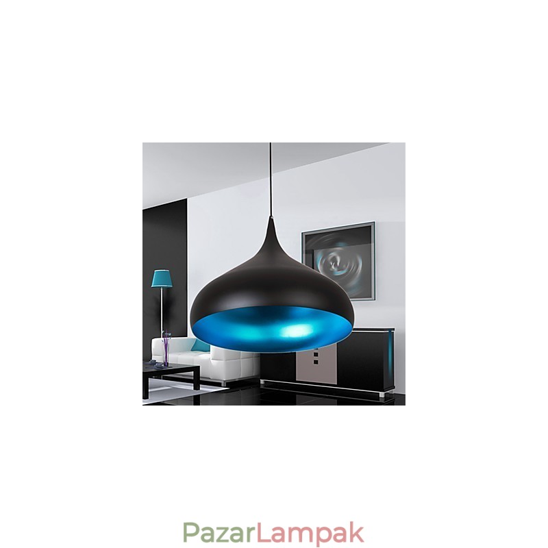 Modern, kortárs retro tál mini stílusú festményfüggő lámpa