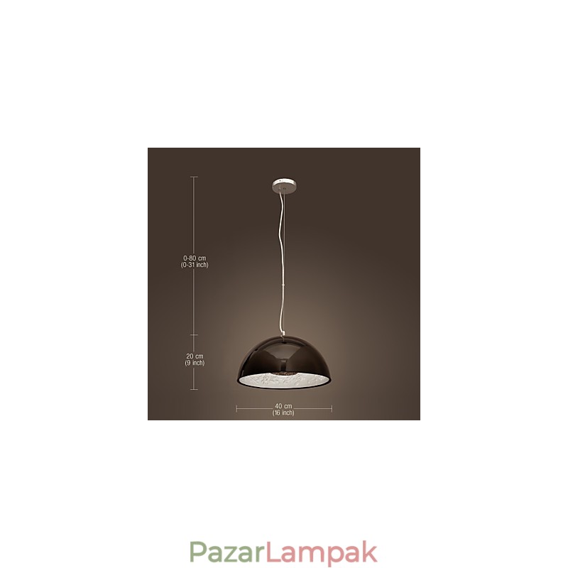 Modern, kortárs, mini stílusú festményes függőlámpa