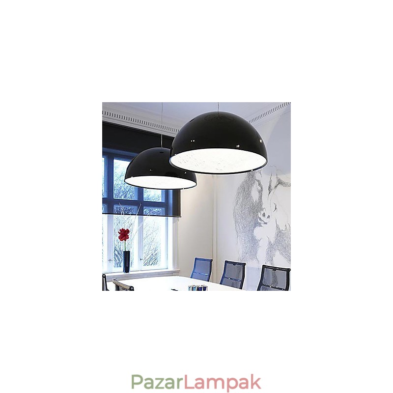 Modern, kortárs, mini stílusú festményes függőlámpa