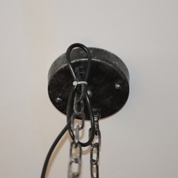 A tetőtéri lámpát a kreatív ipari szél szerepeként játsszák az ókori módszerek helyreállítása vezetékes cseppfényben