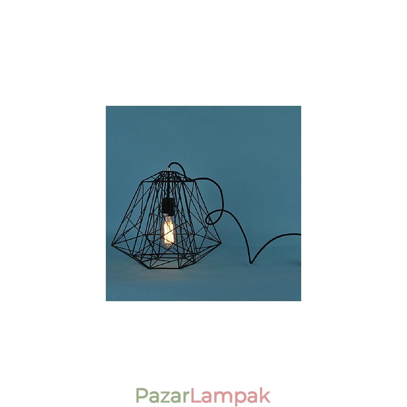 Vintage Retro festmény fém függőlámpa Garázs