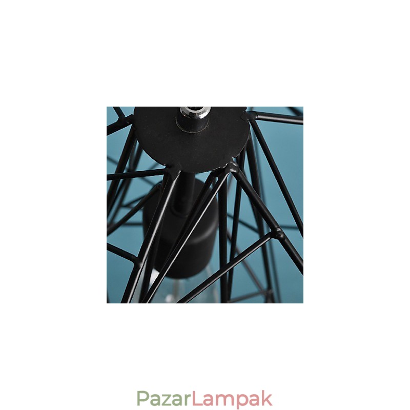 Vintage Retro festmény fém függőlámpa Garázs